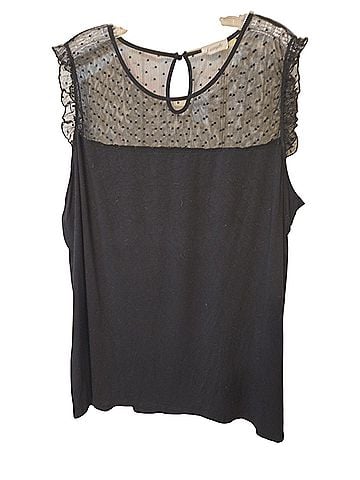 Loveappella Loveappella Sleeveless Top (view 1)
