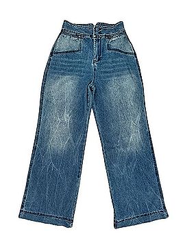 House of Harlow 1960 Retro 70s Wide Leg High-Rise Jeans (view 2)