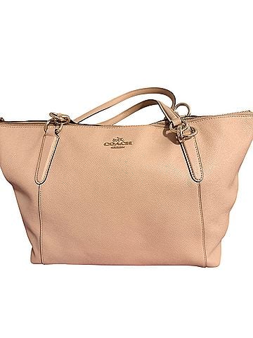 Coach Leather Tote (view 1)