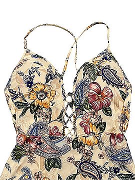 Jets Blue by Jessika Allen One Piece Swimsuit (view 2)
