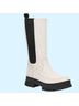 Ugg White Black Boots Size 8 - photo 5