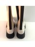 Ugg White Black Boots Size 8 - photo 13