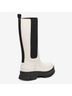 Ugg White Black Boots Size 8 - photo 14