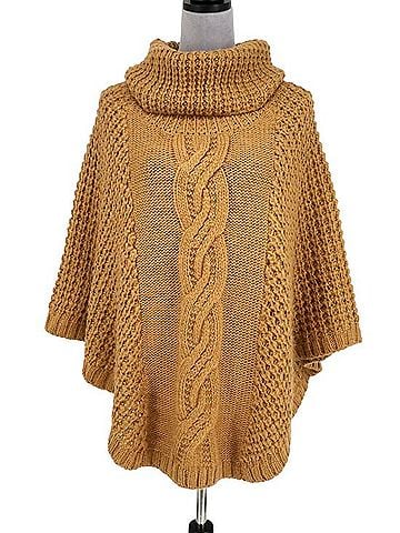 Midnight Velvet Poncho (view 1)