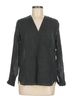Gap 100% Lyocell Black Button-Down Shirt Size M - photo 1