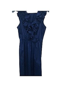 Max and Cleo Ruffled Blue Sleeveless Dress Casual Dress (view 2)