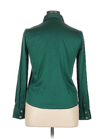 White House Black Market White House Black Market Long Sleeve Blouse (view 2)