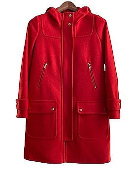 J.Crew Melton Coat (view 1)