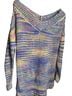 No Comment Multi Color Pullover Sweater Size L - photo 2