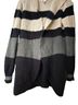 No Boundaries Stripes Black Gray Ivory Jacket Size L - photo 2