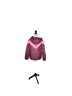 Reebok 100% Polyester Color Block Burgundy Pink Black Jacket Size L - photo 4