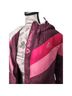 Reebok 100% Polyester Color Block Burgundy Pink Black Jacket Size L - photo 1