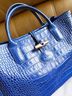 Longchamp Crocodile Embossed Tote Tote - photo 5