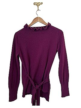 Qi Cashmere Pullover Sweater (view 2)