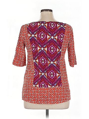 Akemi + Kin Akemi + Kin Short Sleeve Blouse (view 2)