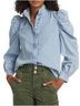 FRAME Denim Blue Blouse Size M - photo 3