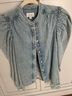 FRAME Denim Blue Blouse Size M - photo 5