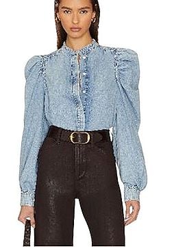 FRAME Denim Blouse (view 1)