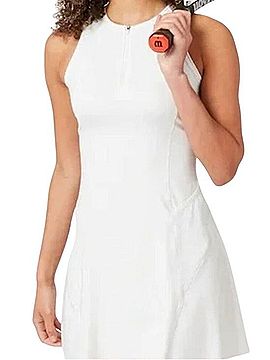 Athleta Ace Zip-Front Tennis Dress Casual Dress (view 1)