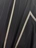 Maje Navy &amp; Silver Pinstripe Wrap Jumpsuit Coat - photo 7