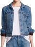 Helmut Lang Shrunken Trucker Denim Jacket - photo 1