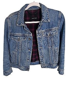 Helmut Lang Shrunken Trucker Denim Jacket (view 2)