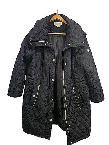 Michael Kors Mid-length Puffer Coat (view 1)