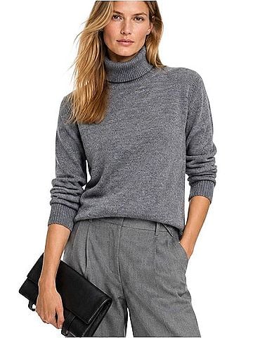 Ellen Tracy 100% Merino wool Turtleneck Sweater (view 1)