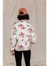 Ampersand Ave Floral White University Pullover Sweatshirt in Welcome Back Size 3X - photo 3