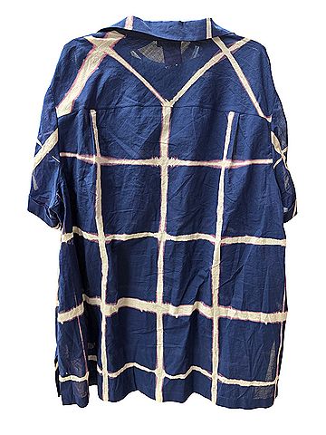 Lafayette 148 New York Short Sleeve Button-Down Shirt (view 2)