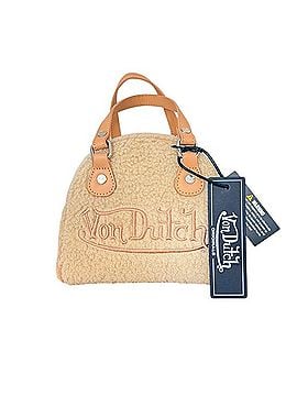 Von Dutch Beige Sherpa Crossbody Crossbody Bag (view 1)