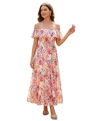 Peach Love Cocktail Dress (view 1)