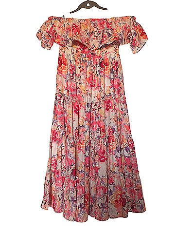 Peach Love Cocktail Dress (view 2)