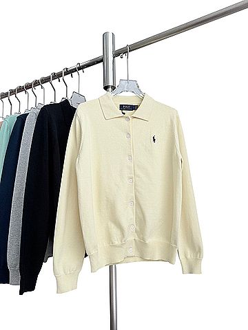 Polo Wool Cardigan (view 2)