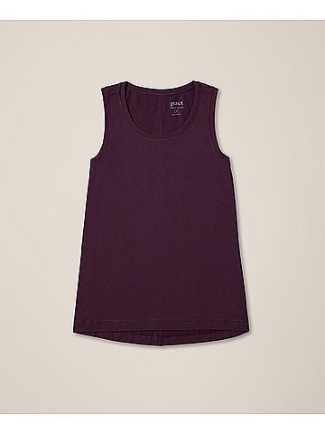 Pact Berry Jam Luxe Stretch Jersey Swing Tank (view 1)