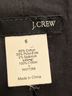 J.Crew 65% Cotton 33% Polyester 2% Spandex 100% Cotton Black Blazer Size 6 - photo 3