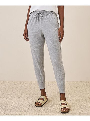 Pact Heather Grey Cool Stretch Lounge Jogger (view 2)