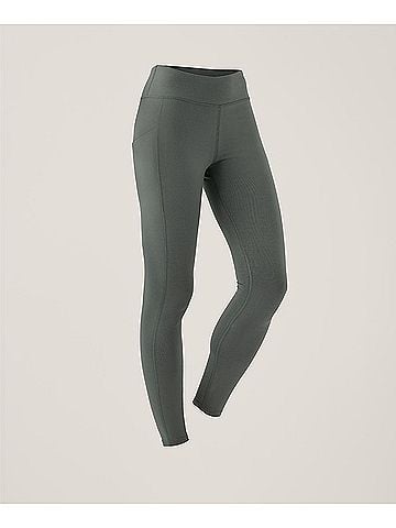 Pact Castor Green On the Go-To Pocket Legging (view 1)