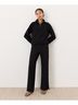Pact Black CloudKnit Quarter Zip Size M - photo 5