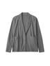 Pact Medium Grey Heather Airplane Relaxed Blazer Size L - photo 1