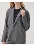 Pact Medium Grey Heather Airplane Relaxed Blazer Size L - photo 5