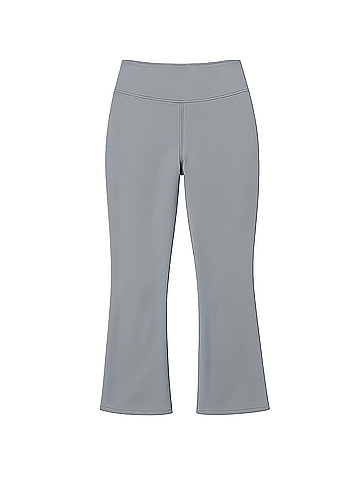 Pact Smoke Blue On the Go-To Cropped Bootcut Legging (view 1)
