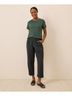 Pact Pine Green Softspun Crew Neck Tee Size M - photo 4
