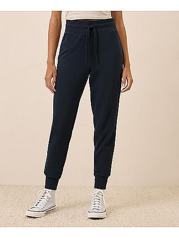 Pact Midnight Blue CloudKnit Jogger (view 2)