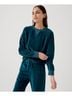 Pact Celestial Cotton Velour Crew Pullover Size XL - photo 2