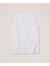 Pact White Softspun High Neck Tank Size S - photo 1