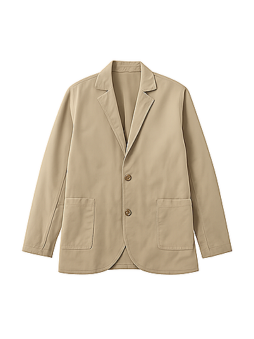 Pact Sesame Boulevard Brushed Twill Blazer (view 1)