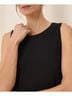 Pact Black Softspun High Neck Tank Size S - photo 3