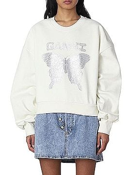 Ganni Butterfly Sweatshirt Casual Sweaters (view 1)