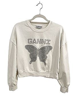 Ganni Butterfly Sweatshirt Casual Sweaters (view 2)
